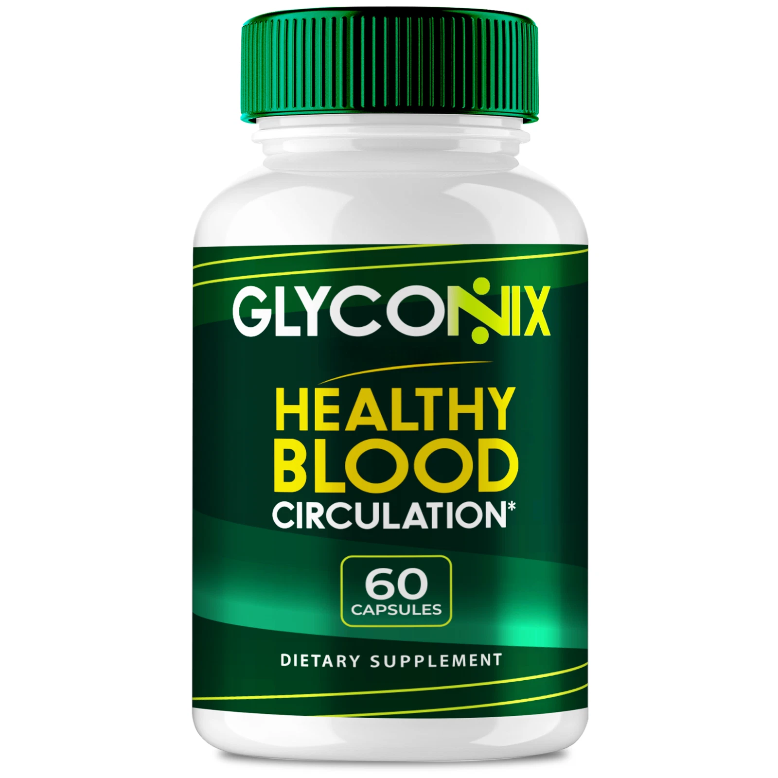 Glyconix Blood Optimizer - Advanced Blood Health Support Formula Pills 60ct
