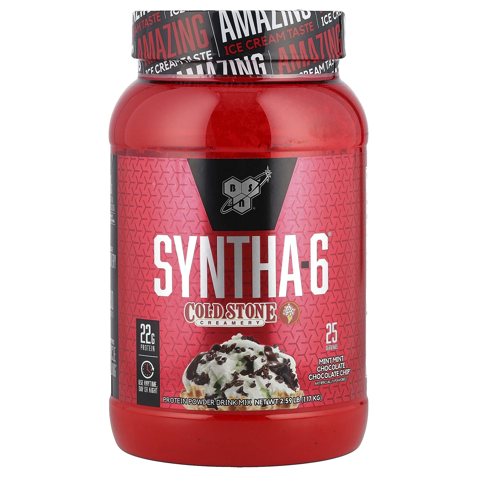 Syntha-6®, Cold Stone Creamery®, Mint Mint Chocolate Chocolate Chip™, 2.59 lbs