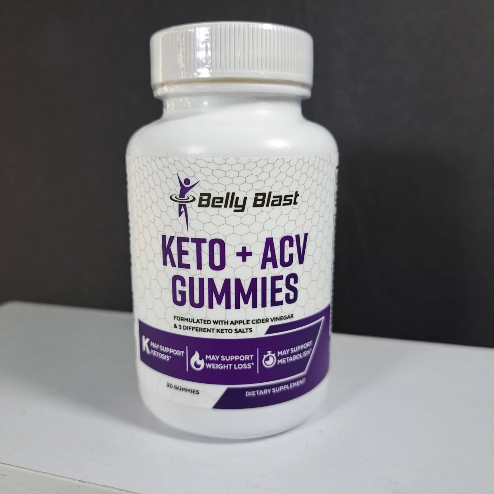 NEW & SEALED Belly Blast KETO + ACV Ketosis Weight Loss/ 30 Gummies Exp. 10/2025