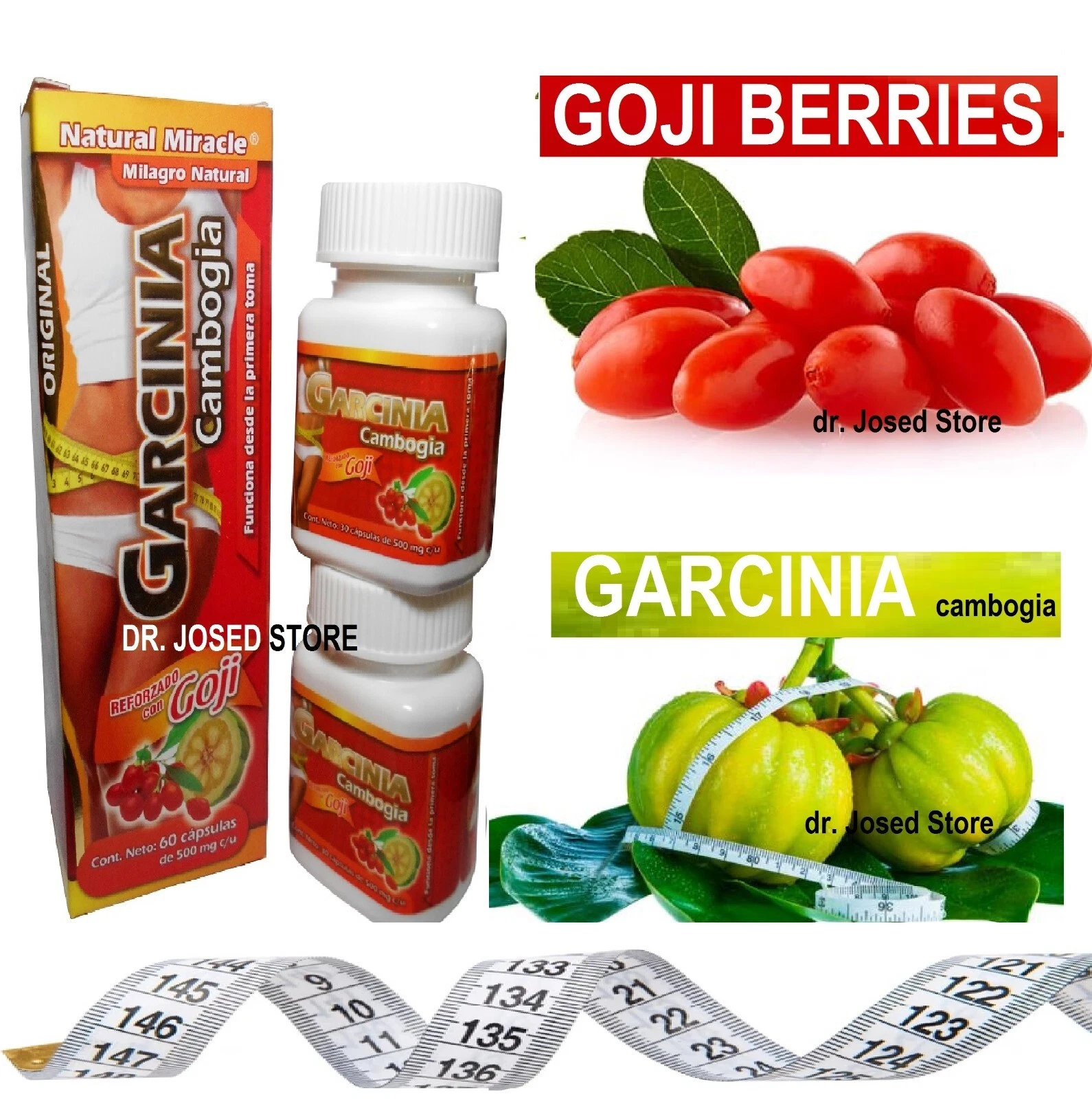 A1 Detox Cápsulas Appetite Suppressant Phenemine HCA Extract Garcinia Cambogia