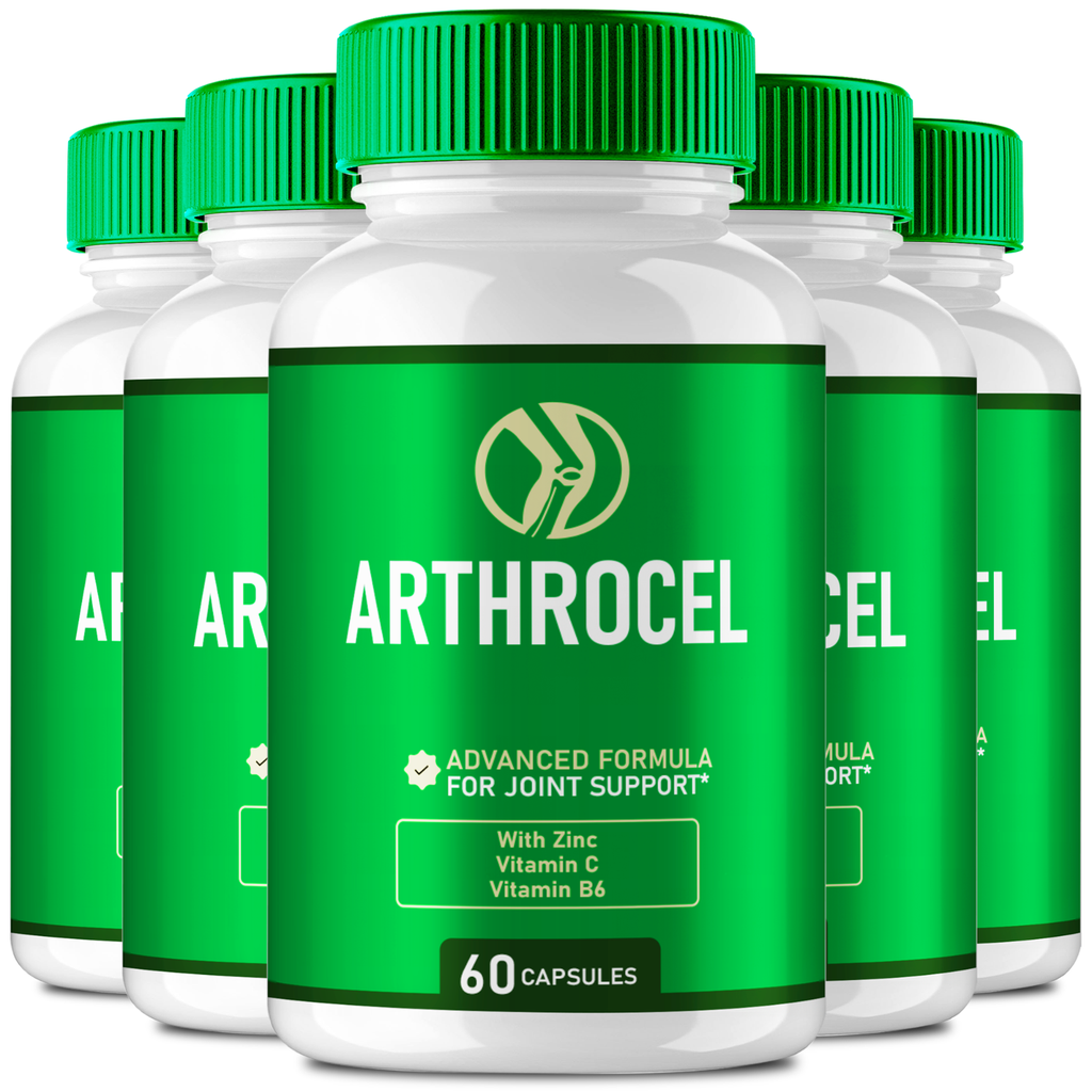 (5 Pack) Arthrocel Joint Health Support Pills, Advanced Formula for Mobility