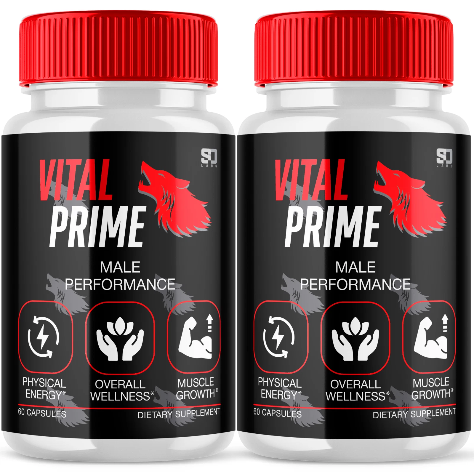 (2 Pack) Vital Prime Men Pills, Maximize Energy, Vitality & Stamina 120 Capsules