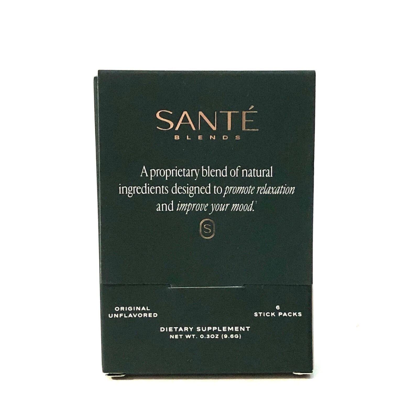 SANTÉ Blends Original, Dietary Supplement to Promote Relaxation — 6 Stick Packs