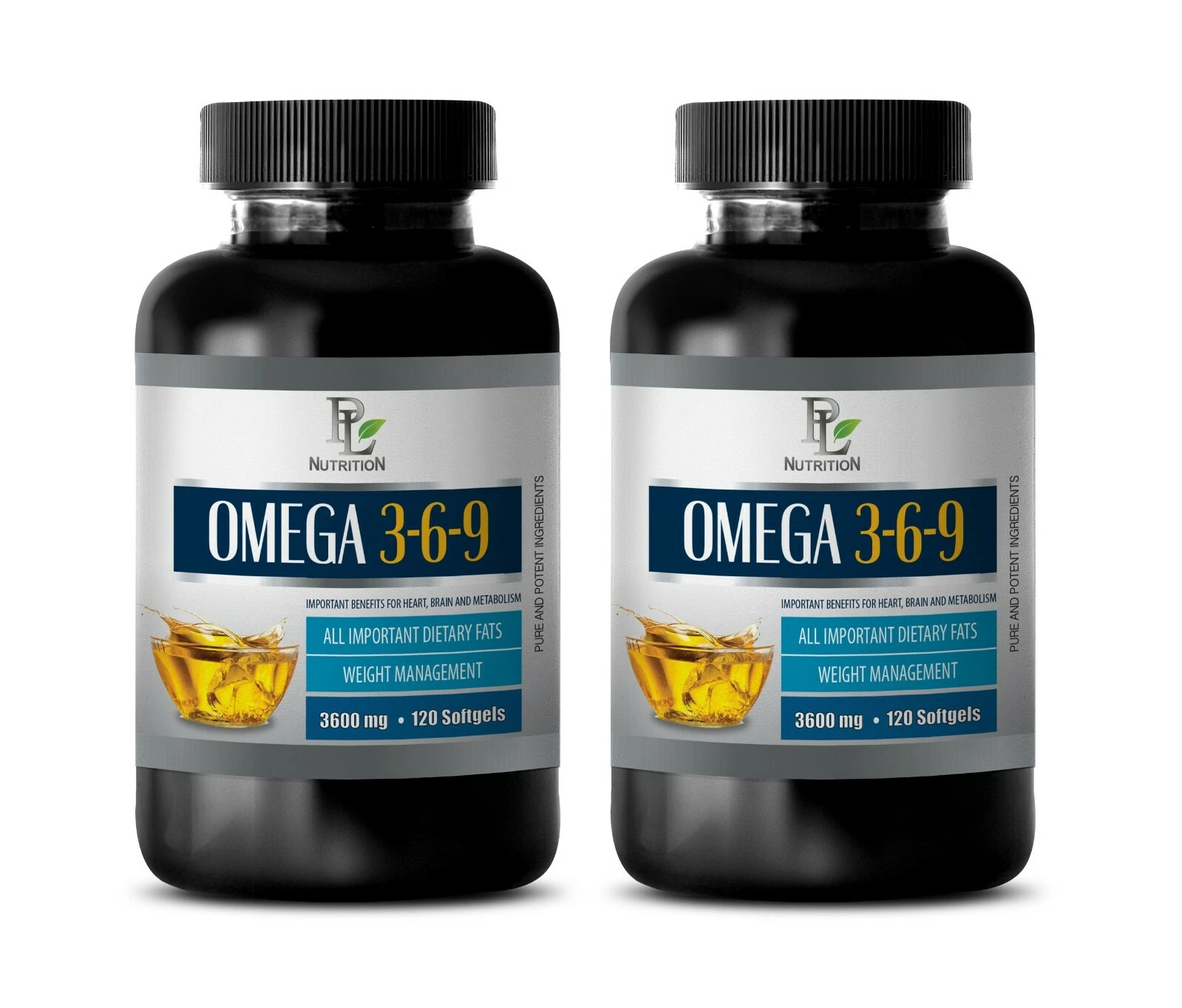 vitamin e and eye health - OMEGA 3-6-9 - heart health support 2 BOTTLE