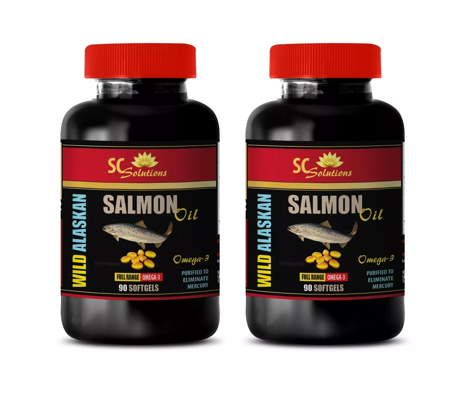 essential fatty acids - ALASKAN SALMON OIL 2000MG - neuroprotective 2B