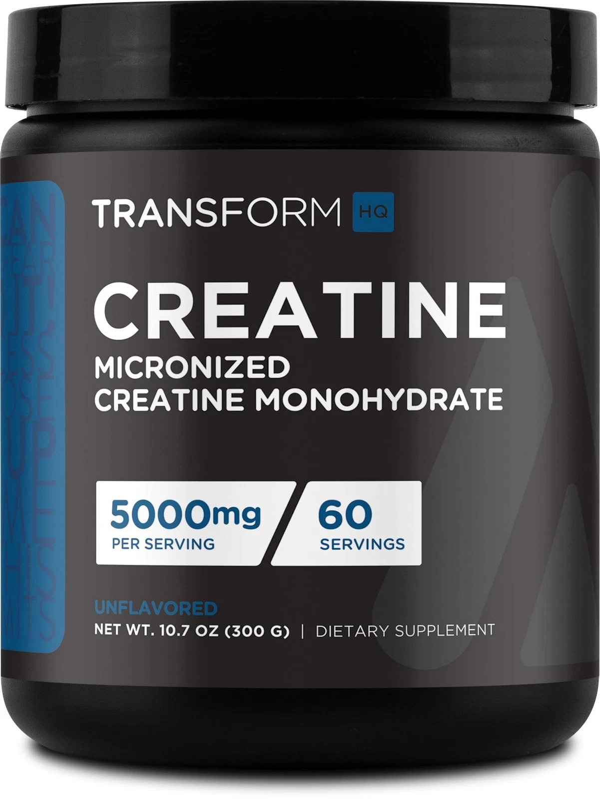 Creatina Monohidratada En Polvo 5000mg 60 Porciones 10.7 Oz Para Mujer Hombre