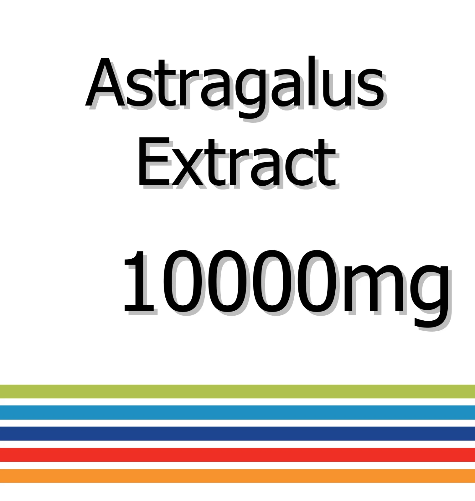 Astragalus Extract 10000mg x 90 Tablets - Cardiovascular Health Promotion