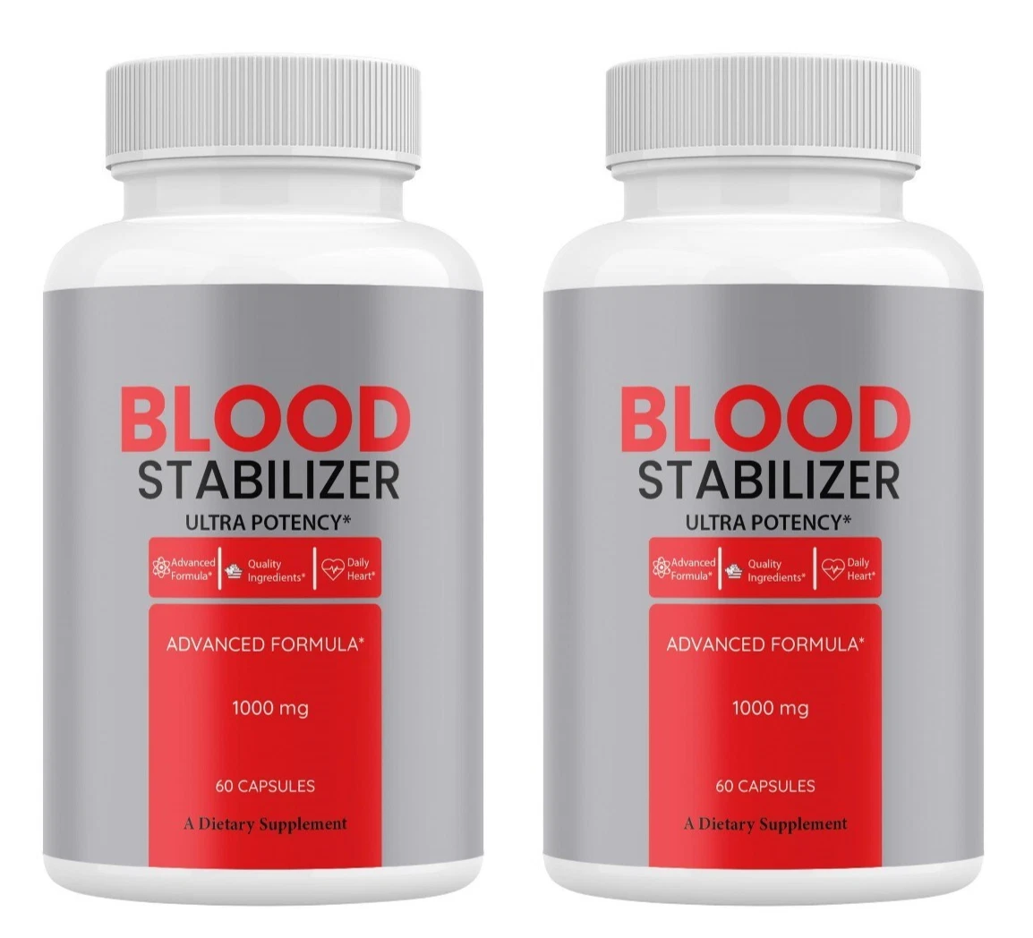 Blood Stabilizer Support Pills, BloodStabilizer Max ( 2 Pack )