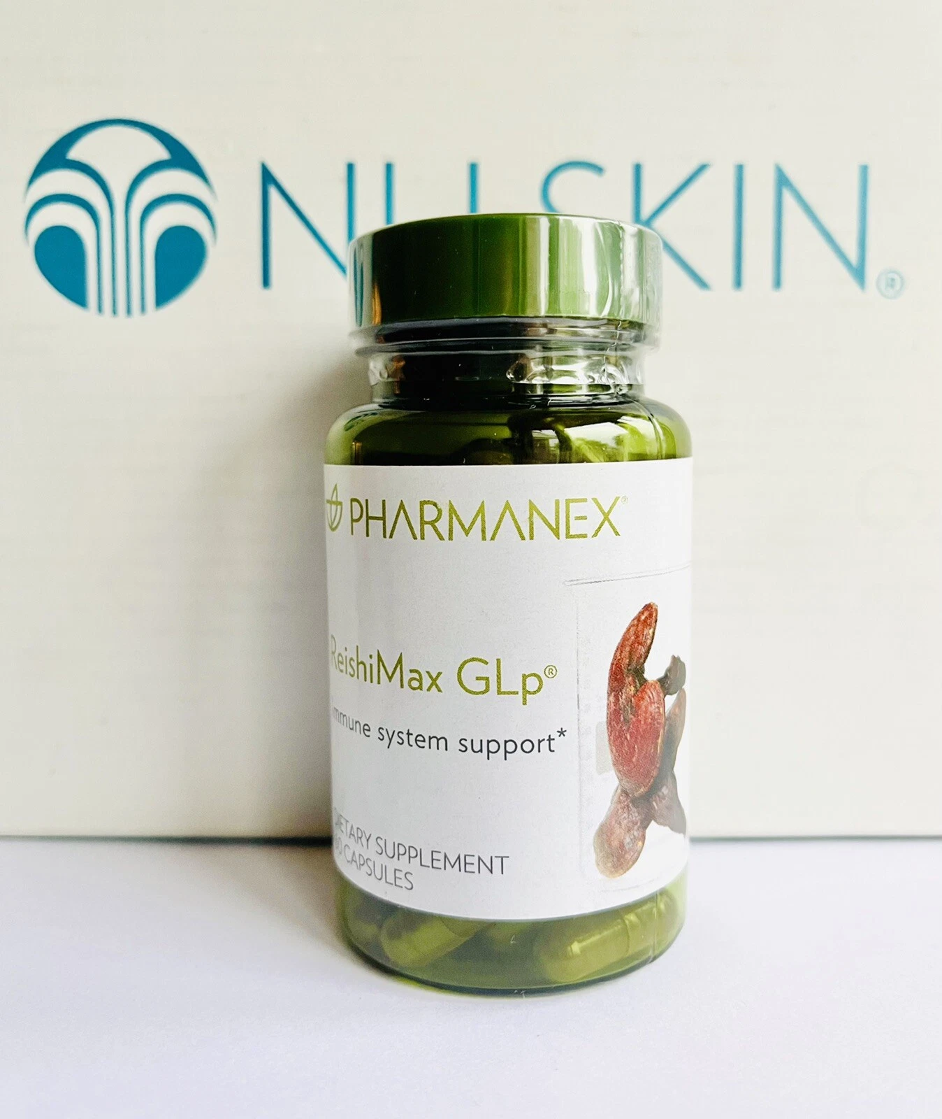Nu Skin Pharmnex ReishiMax GLp® SIZE 60 CAPSULES Exp. 11/2025