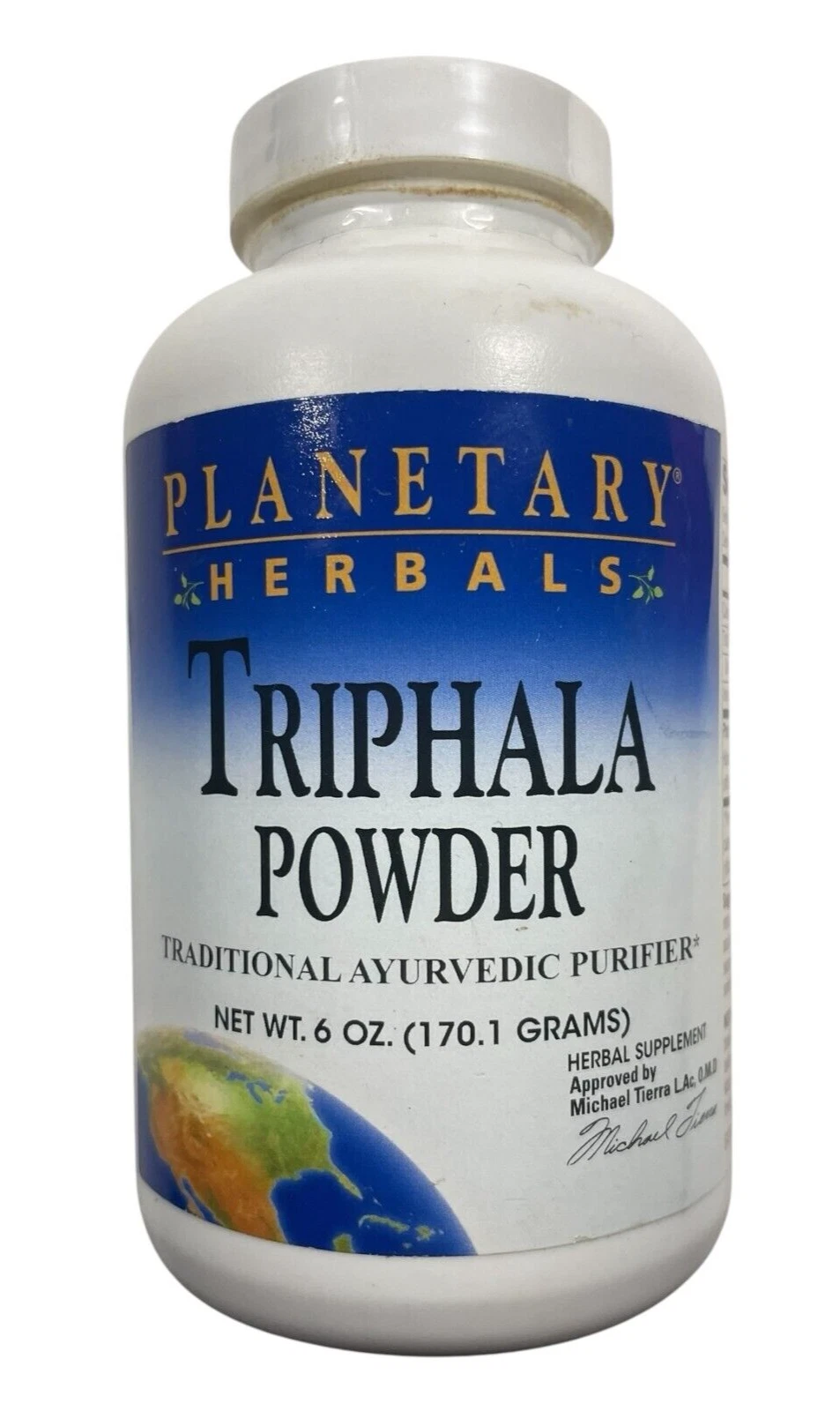 Planetary Herbals Triphala Powder - Digestive Cleanser - 6 oz - Exp 07/25