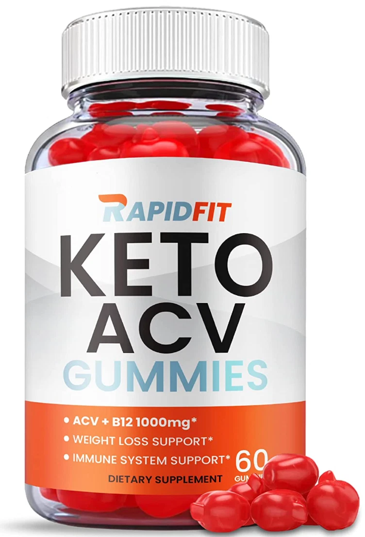 (1 BOTTLE) OFFICIAL* Rapid Fit Keto ACV Gummies: Weight Loss Supplement