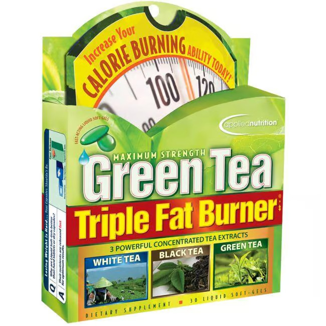 Applied Nutrition Maximum Strength Green Tea Triple Fat Burner 30 Sgels