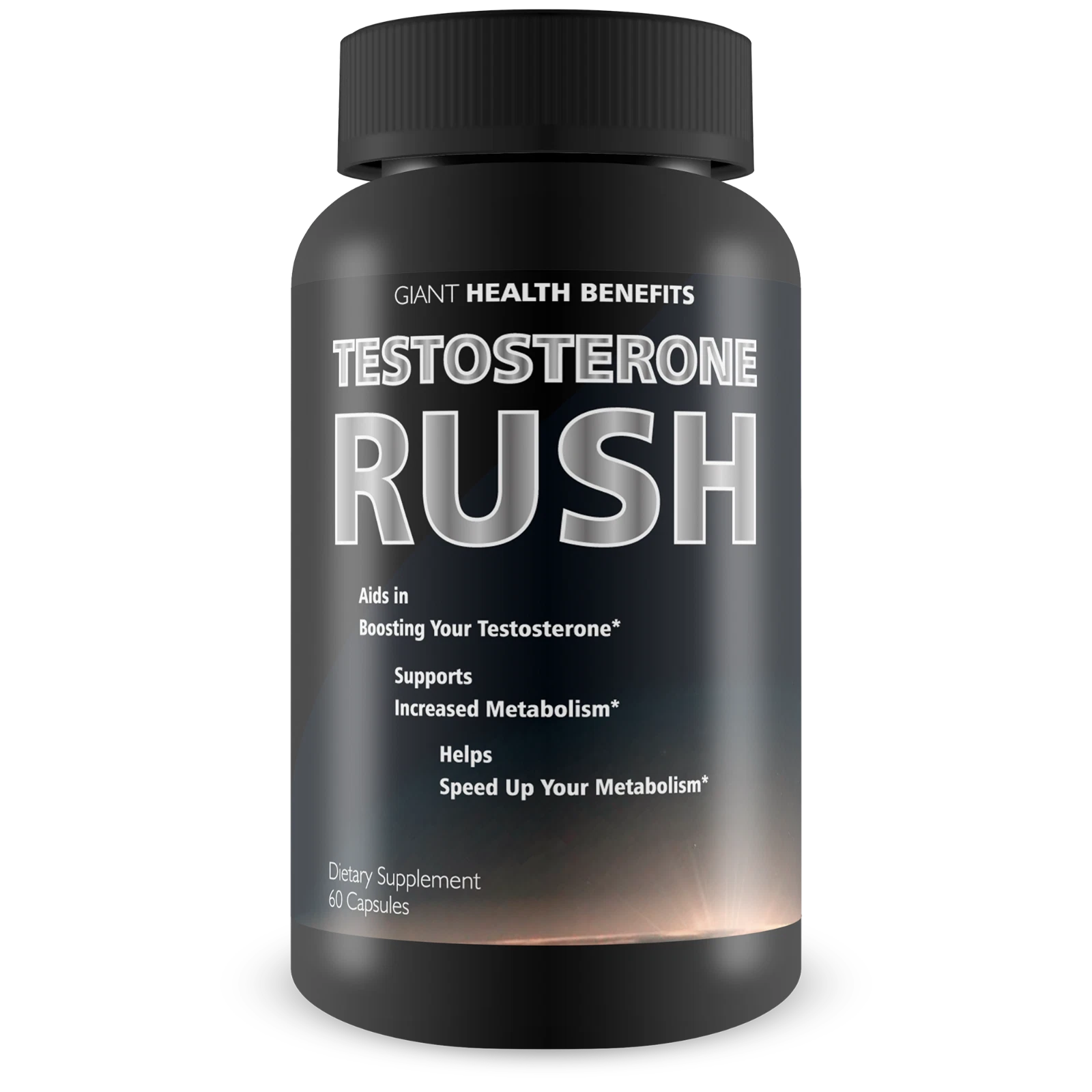Testosterone Rush - All Natural Testosterone Booster - Libido, Strength, Stamina