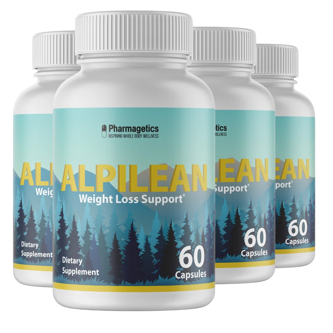 Alpilean Weight Loss Support - 4 Bottles 240 Capsules