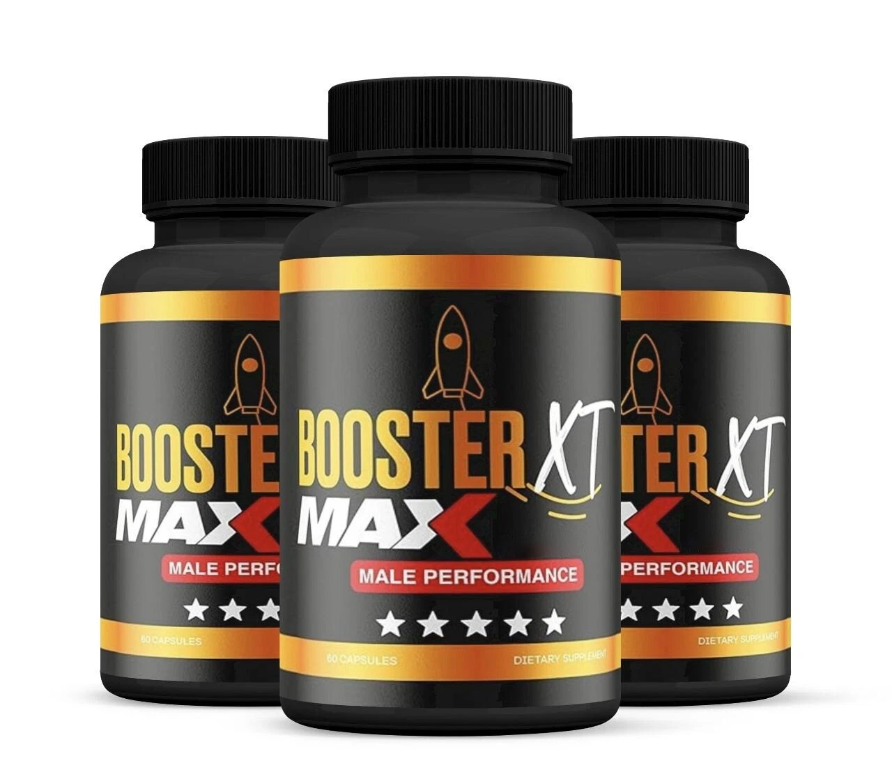Booster XT Max Male to Boost T-Levels for Enhanced Intimate Drive (3 Pack)