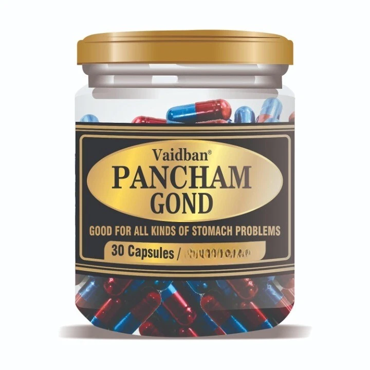 Vaidban Pancham Gond (30 Capsule)- Weight Loss Slim belly fast ship