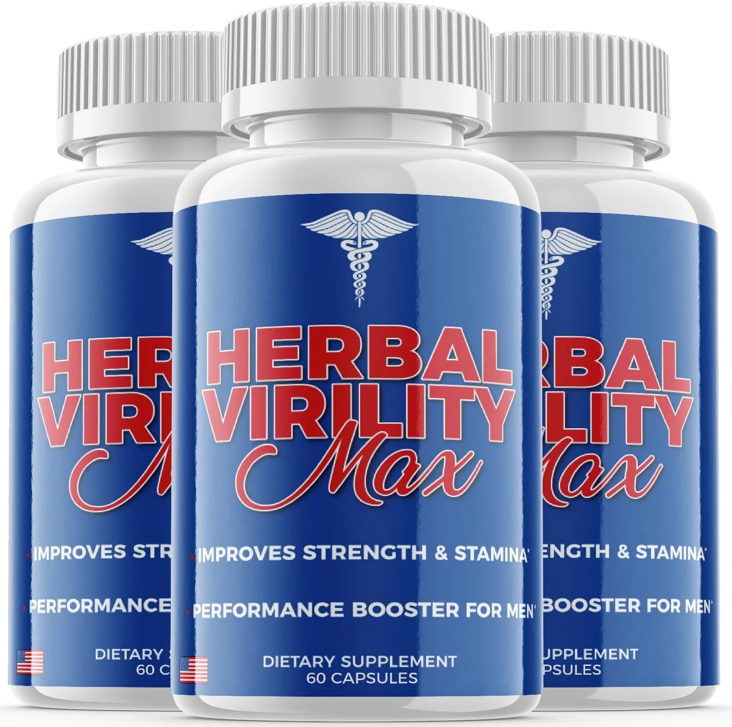 Herbal Virility Max Men Pills - Herbal Virility Max Male Support OFFICIAL -3Pack