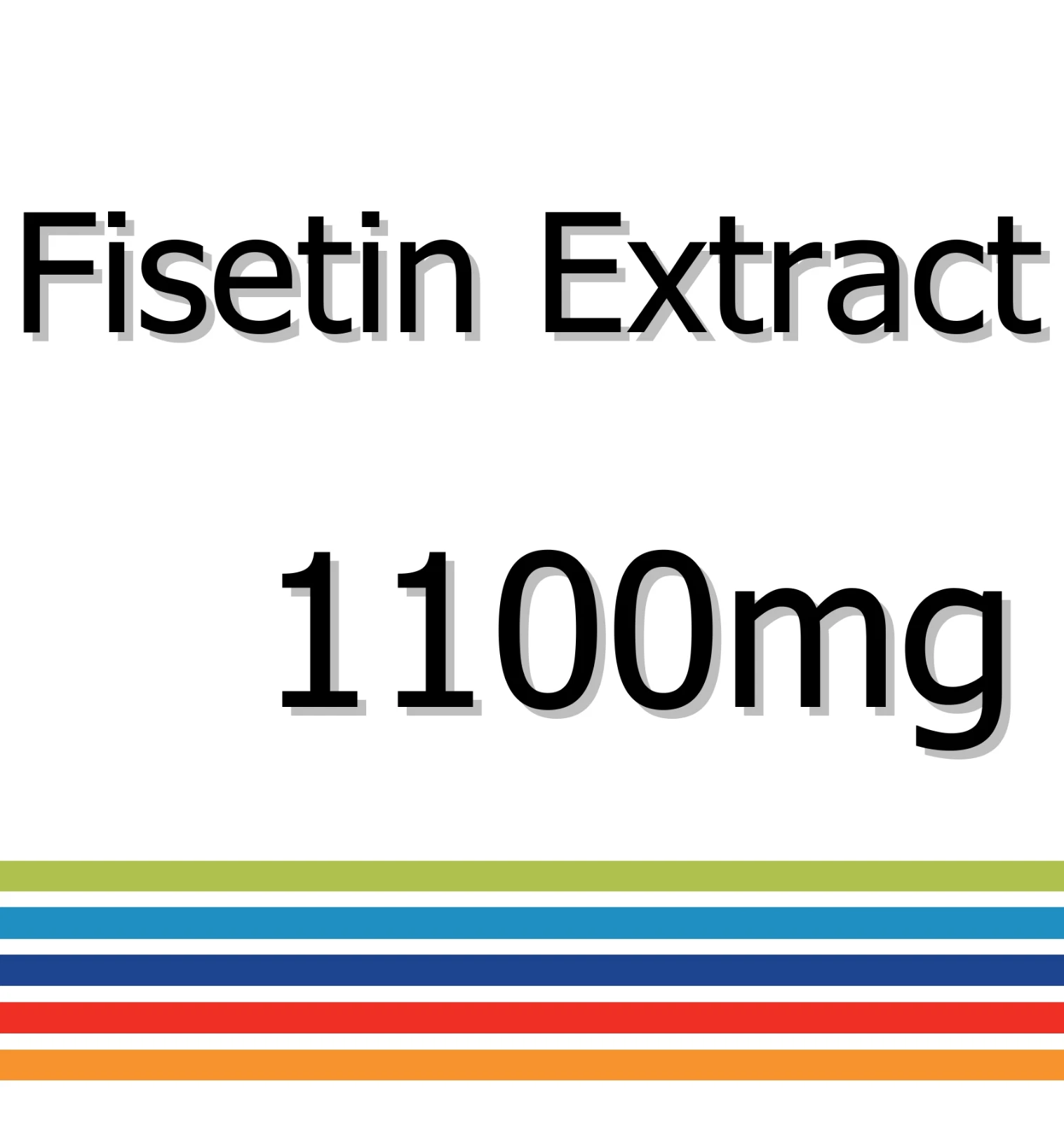 Fisetin Extract 1100mg x 60 Tablets - Antioxidant Effects