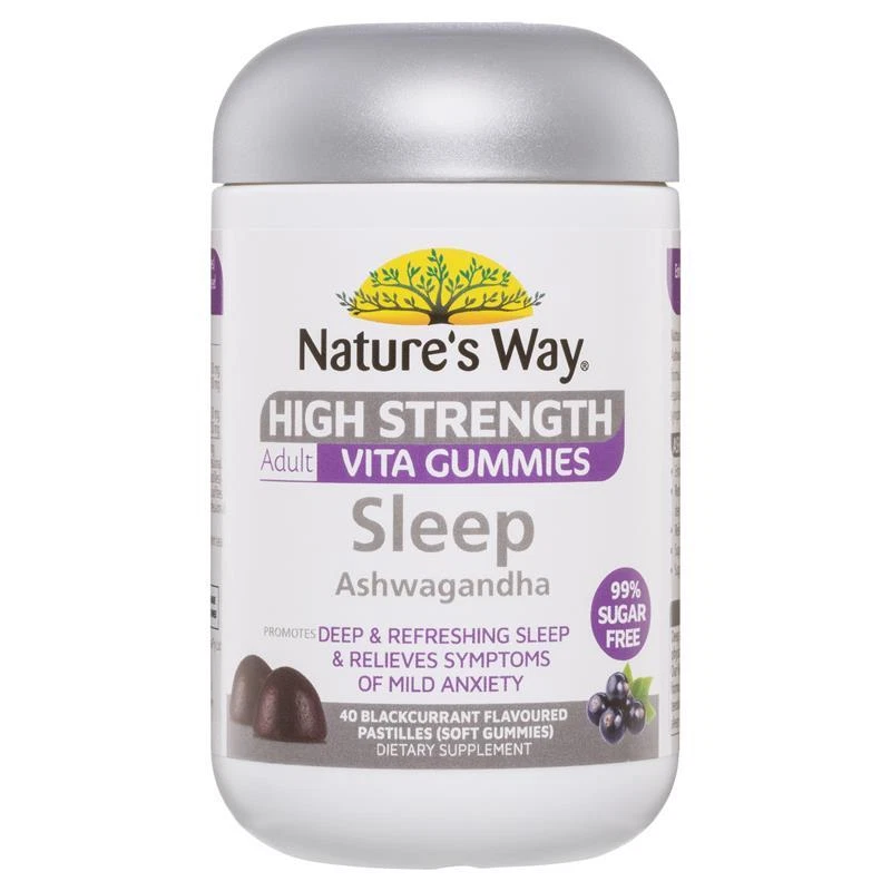 Nature's Way Adult Vita Gummies Sugar Free High Strength Sleep 40 Gummies
