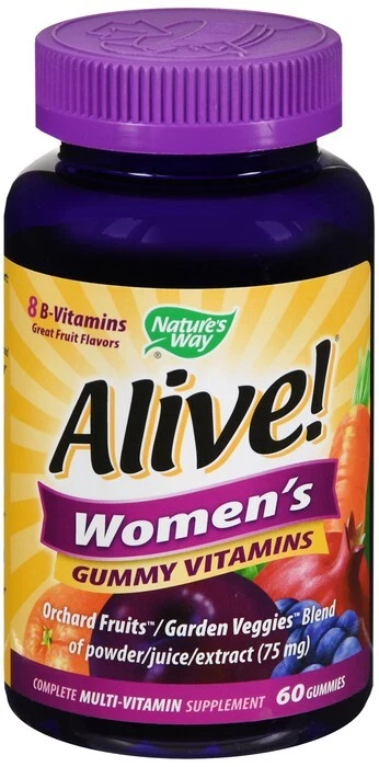 ALIVE MULTIVIT WOMEN GUMMY 60CT