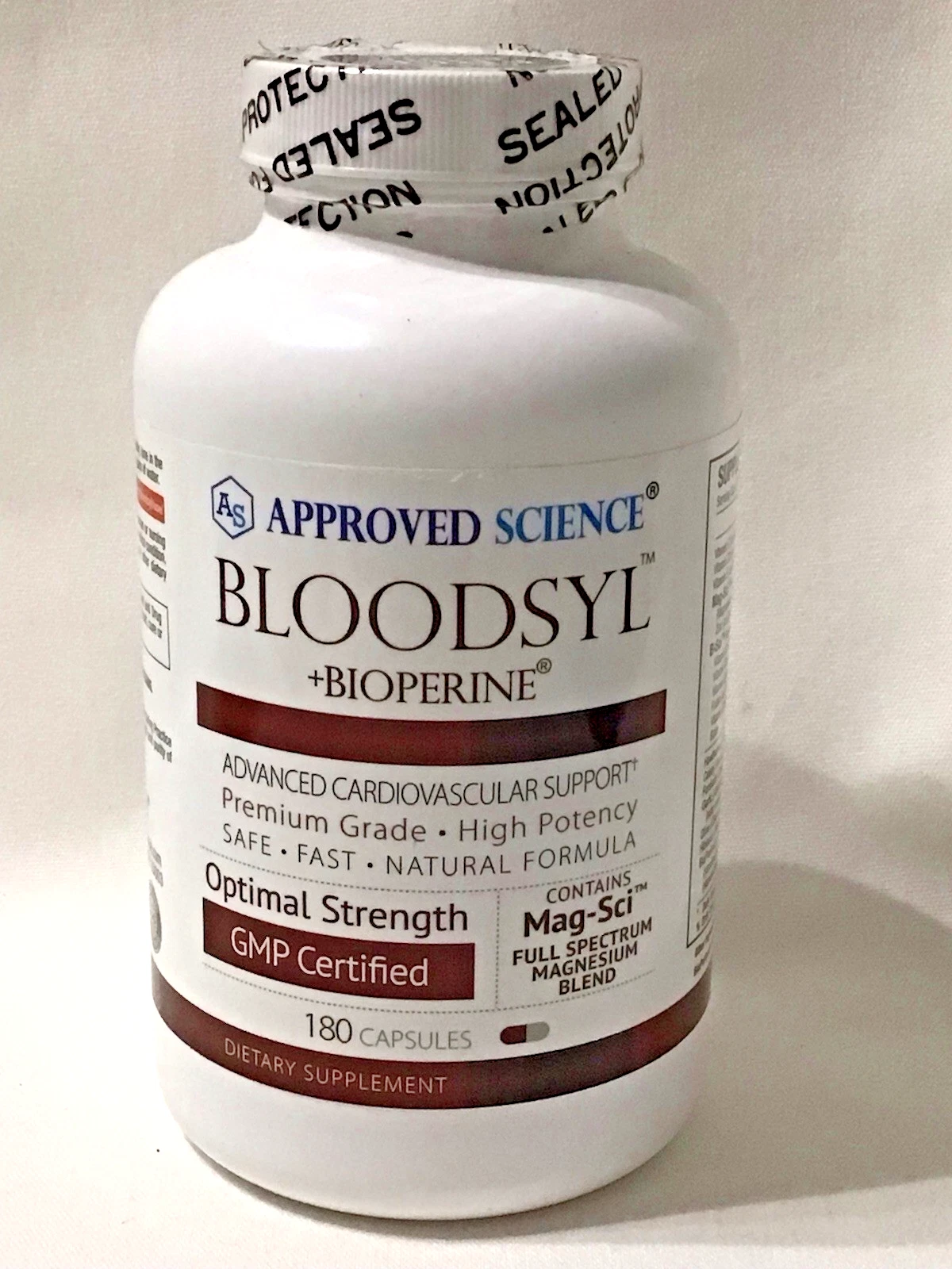 Bloodsyl Bioperine Advanced Cardiovascular Support 180 Capsules 01/27