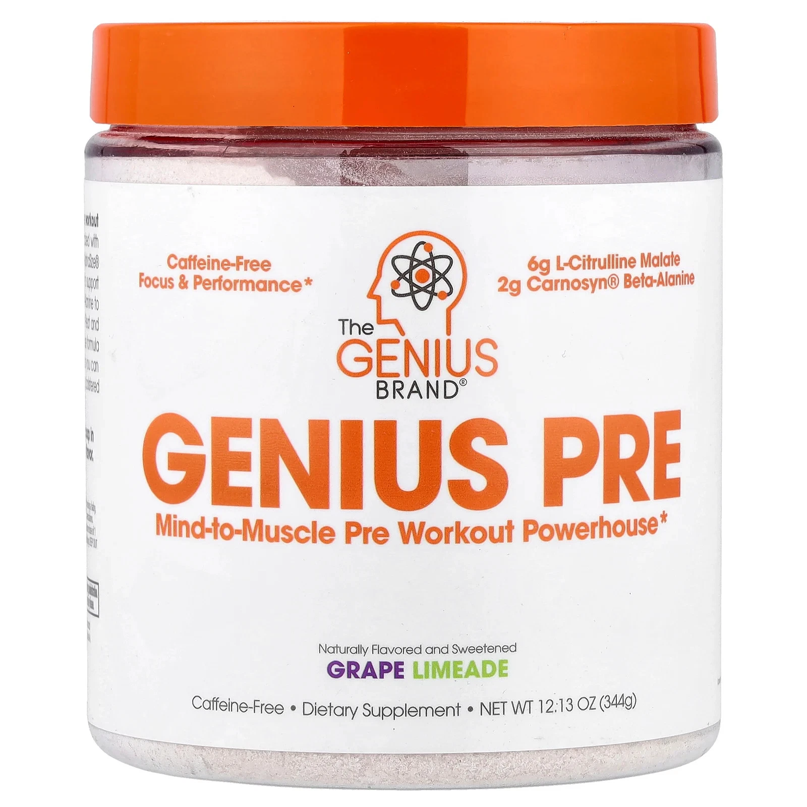 Genius Pre, Grape Limeade, 12.13 oz (344 g)