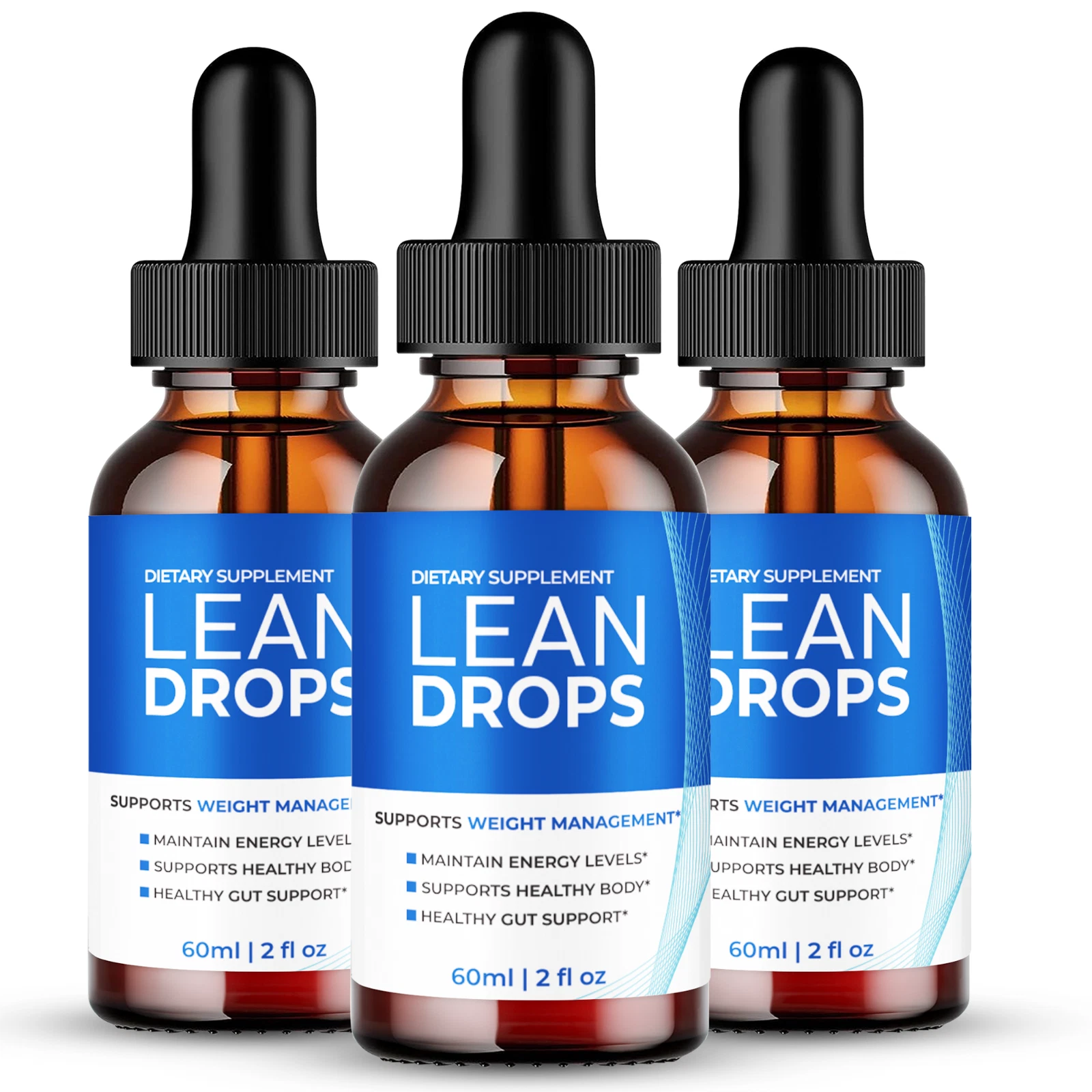 (3 Pack) Lean Drops for Weight Loss, LeanDrops Advanced Fat Burning Formula