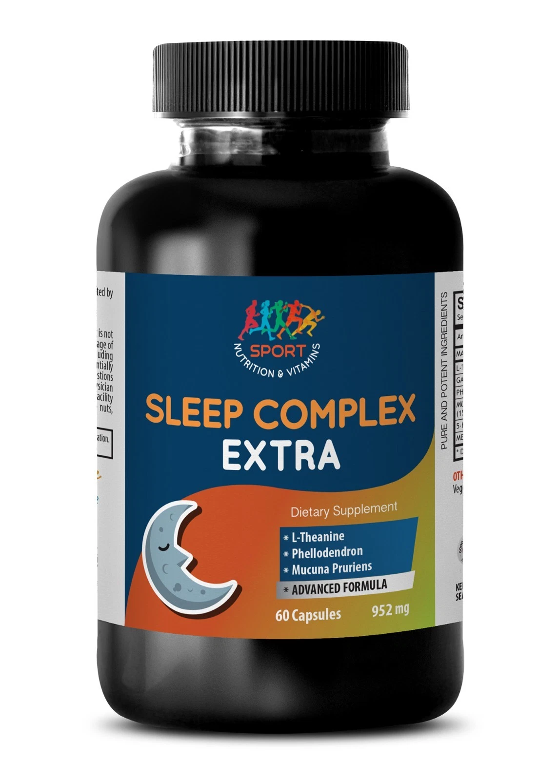 Reduce stress - SLEEP COMPLEX 952mg - promotes healthy sleep 1B