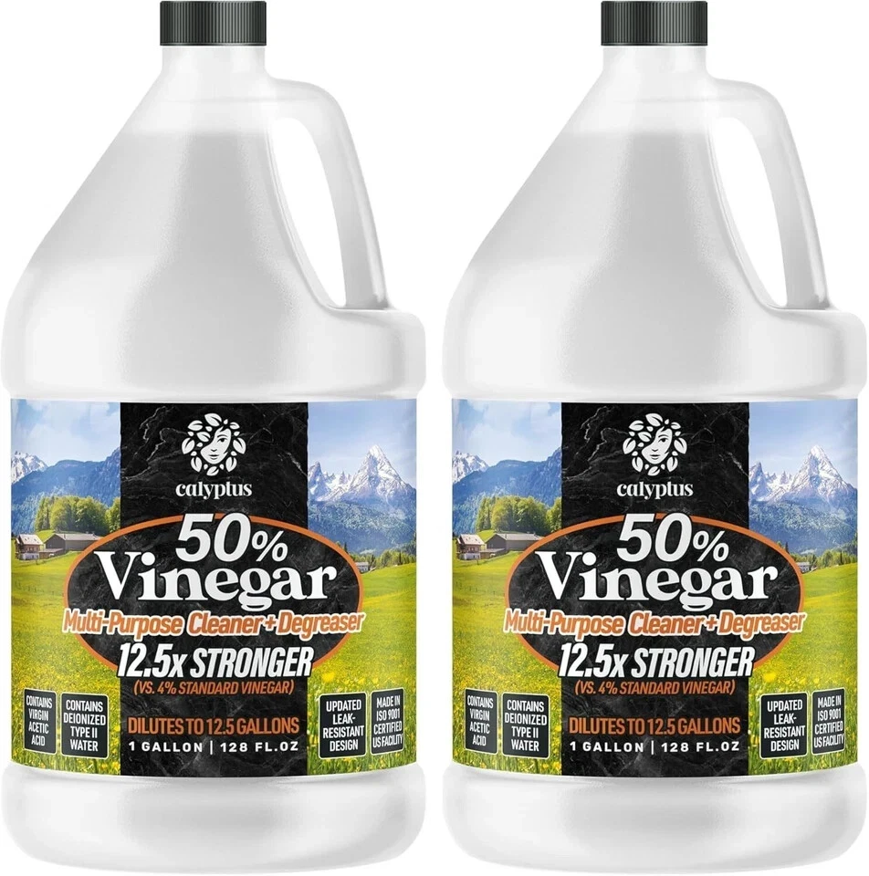 1 Gal. 50% Vinegar All-Purpose Cleaner 12.5X Concentrate (2-Pack)