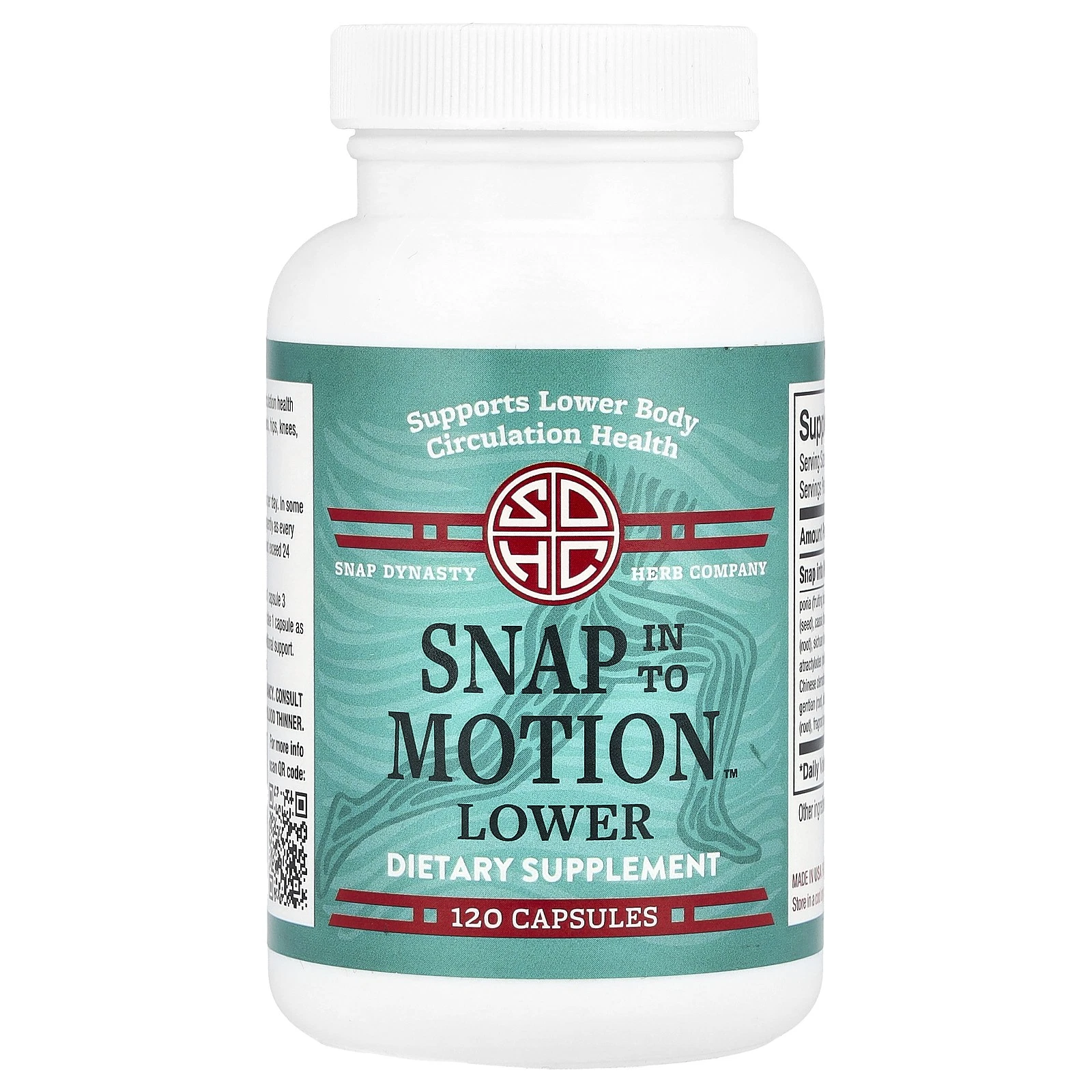 Snap In To Motion™ Lower, 120 Capsules