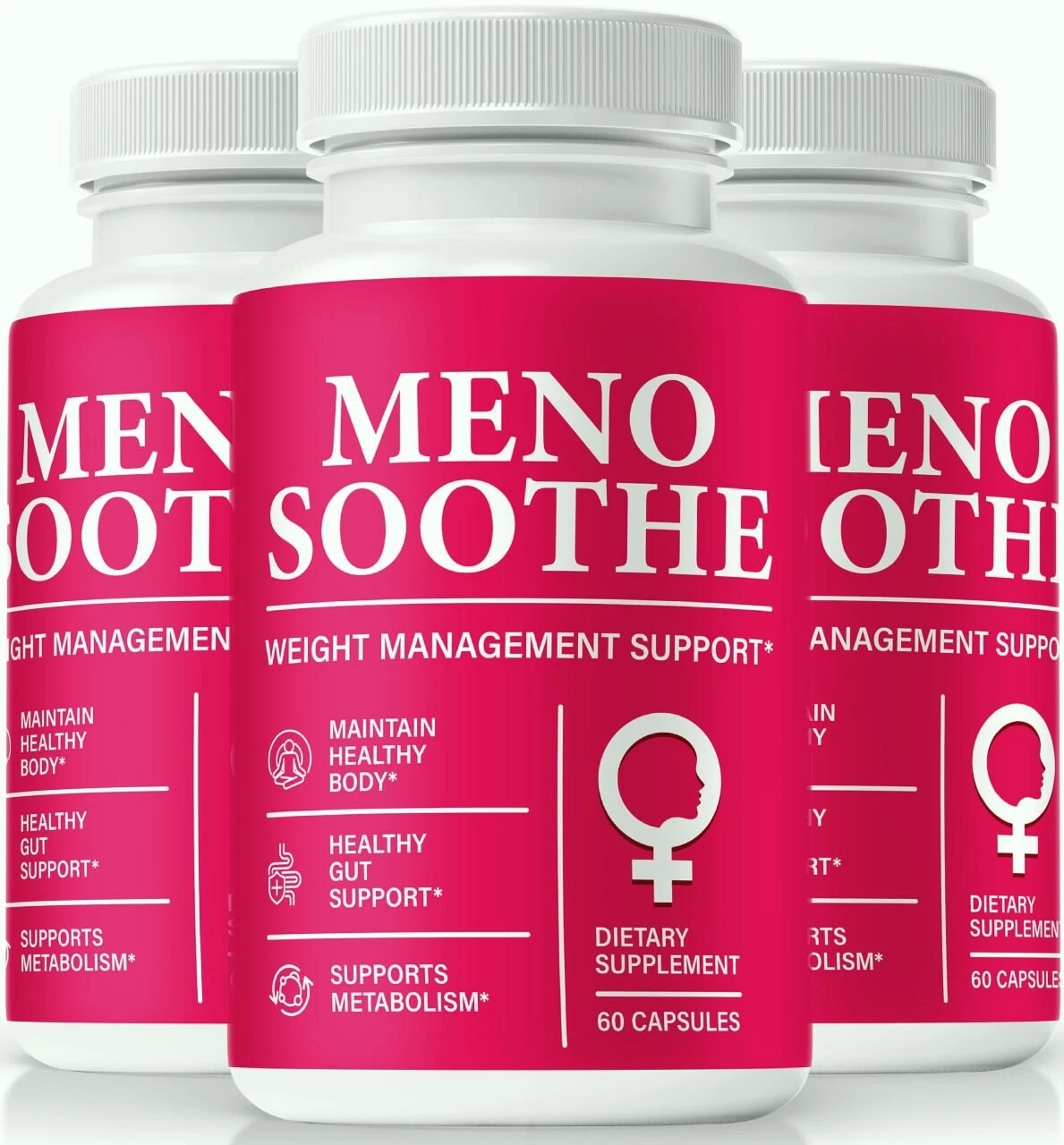 (3 Pack) Meno Soothe Advanced Weight Loss Pills to Burn Fat for Energy