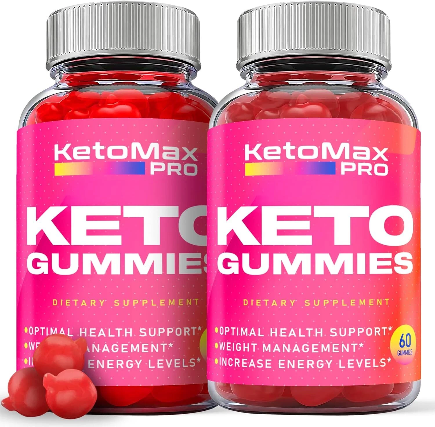 Keto Max Pro Gummies - Keto Max Pro ACV Gummys For Weight Loss ORIGINAL - 2 Pack