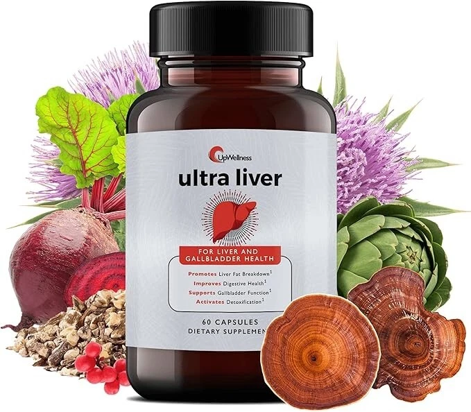 UpWellness Ultra Liver Supplement for Liver Health and Gallbladder Support - ...