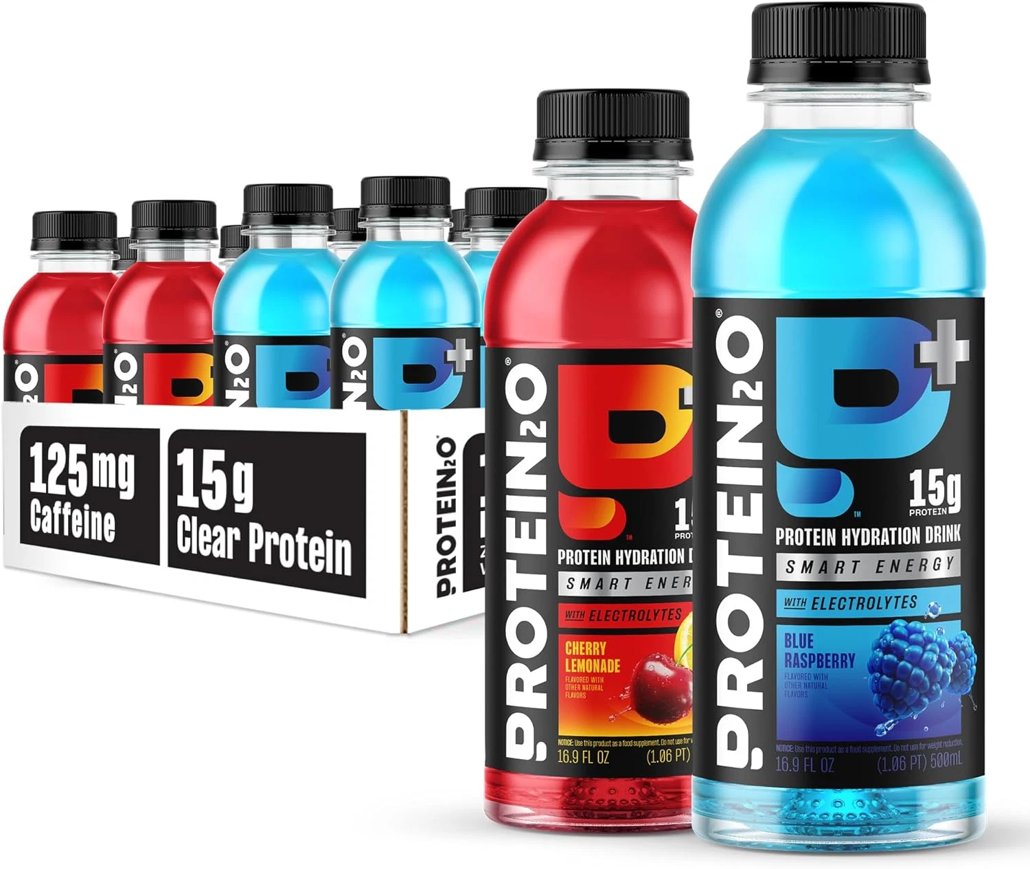 Whey Protein Isolate Hydration Drink, 15g Protein, Electrolytes & B-Vitamins, Su