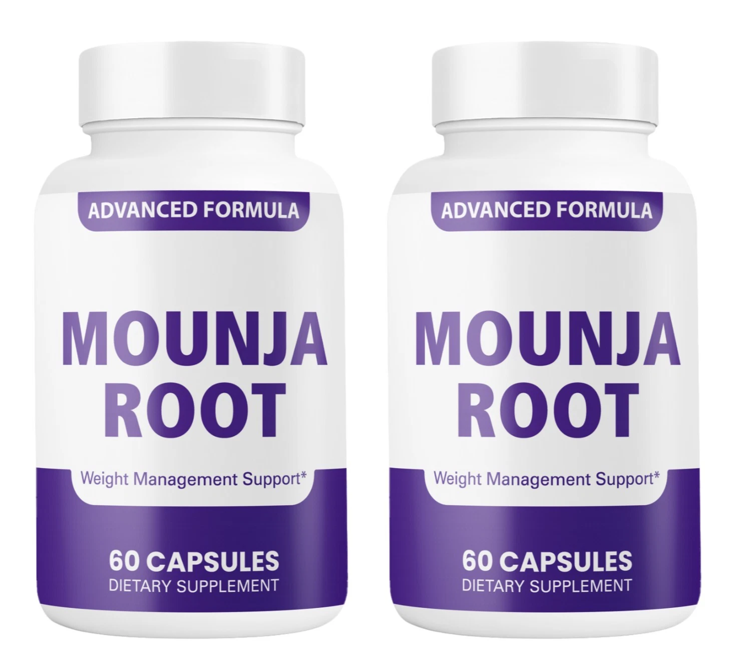 (2 Pack) Mounja Root Capsules – MounjaRoot Pills Advanced Weight Loss Formula
