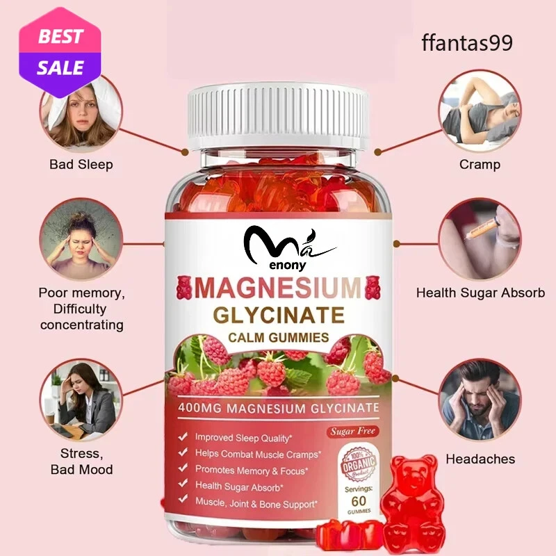 Magnesium gummies, vitamin D B6