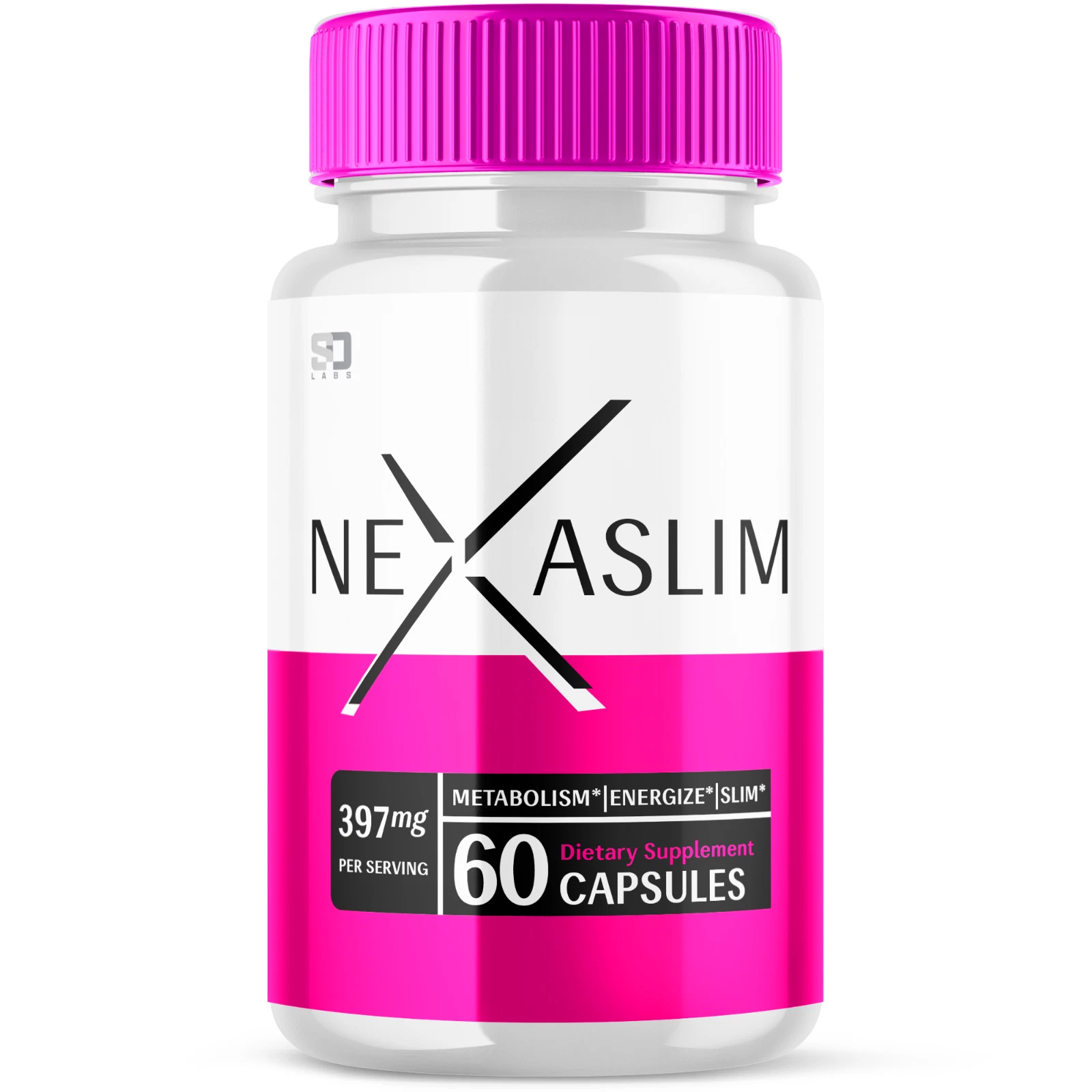 Nexaslim Pills, Nexa Slim Supplement for Weight Loss Support (60 Capsules)