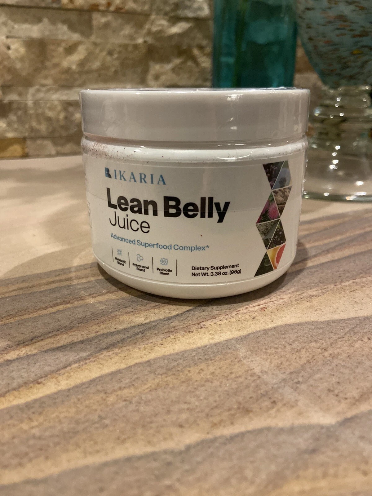 IKARIA Lean Belly Juice Advanced Superfood Complex 3.38 Oz New Sealed Exp 2025