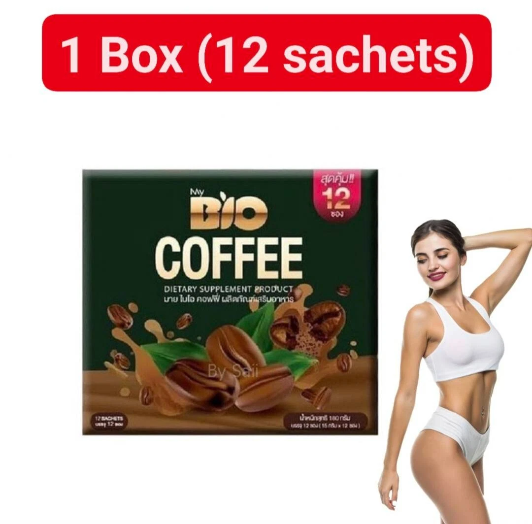 Bio Instant Coffee Power Weight control Burn fat antioxidant Healty