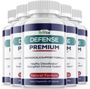 5 Pack - BeVital Defense - Premium Blood Support Pills, Extra Strength -300 Caps