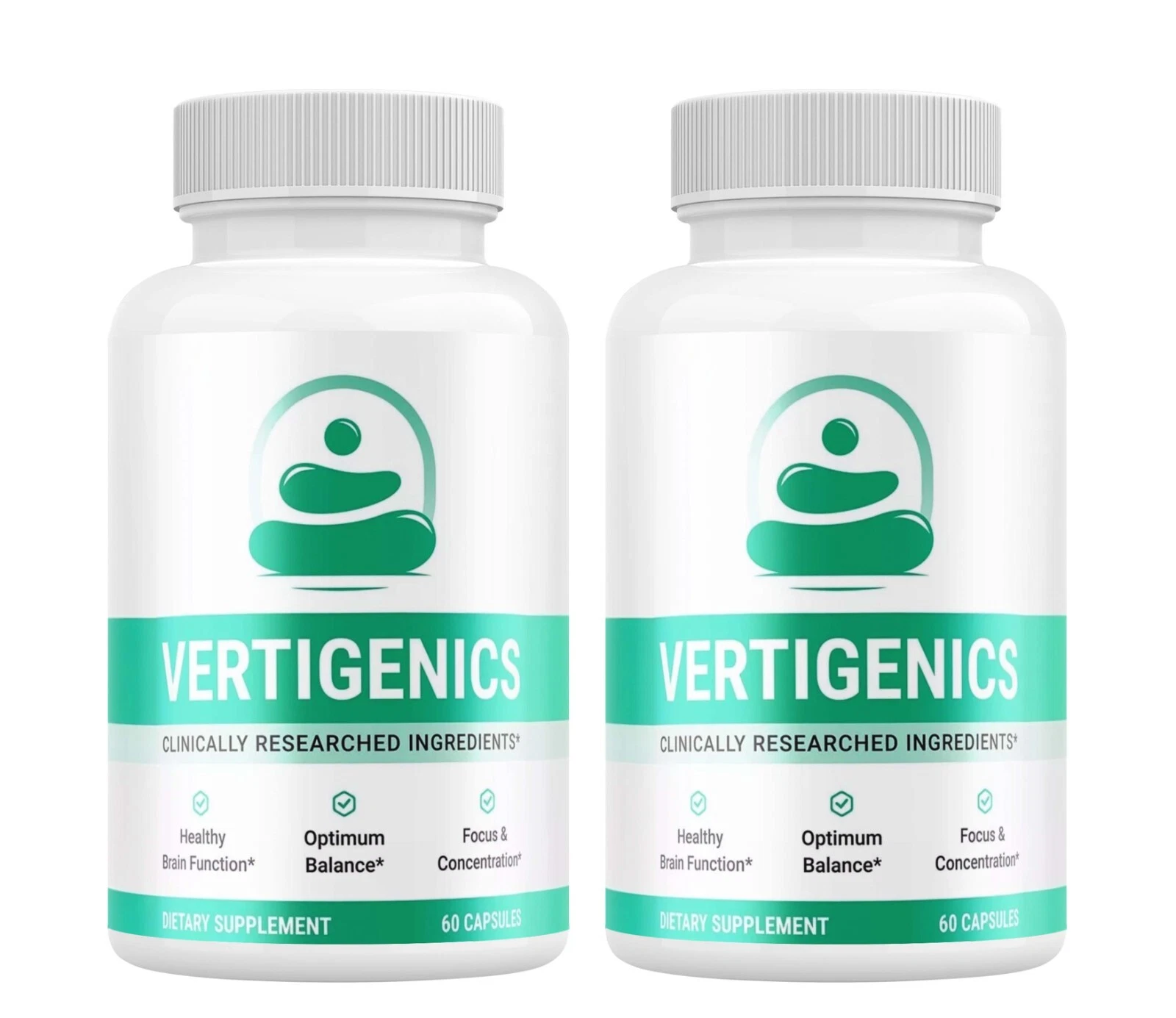 (2 Pack) Vertigenics Capsules to Support The Body’s Balance System & Dizziness