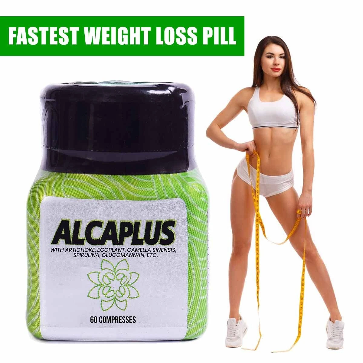 Alcaplus Active Slim Body Scar Skin Tightening Solution Weight Management Pill