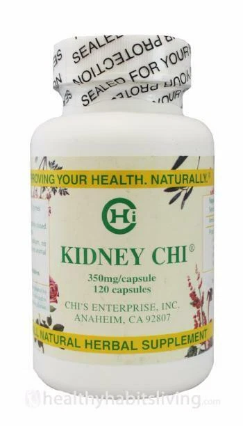 Kidney Chi - by Chi's Enterprise - 120 Capsules - 350 mg - Improving Your Health