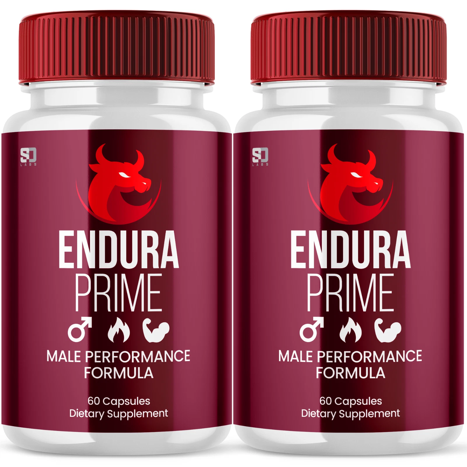 (2 Pack) Endura Prime Male Pills - Maximize Energy, Vitality & Stamina 120ct