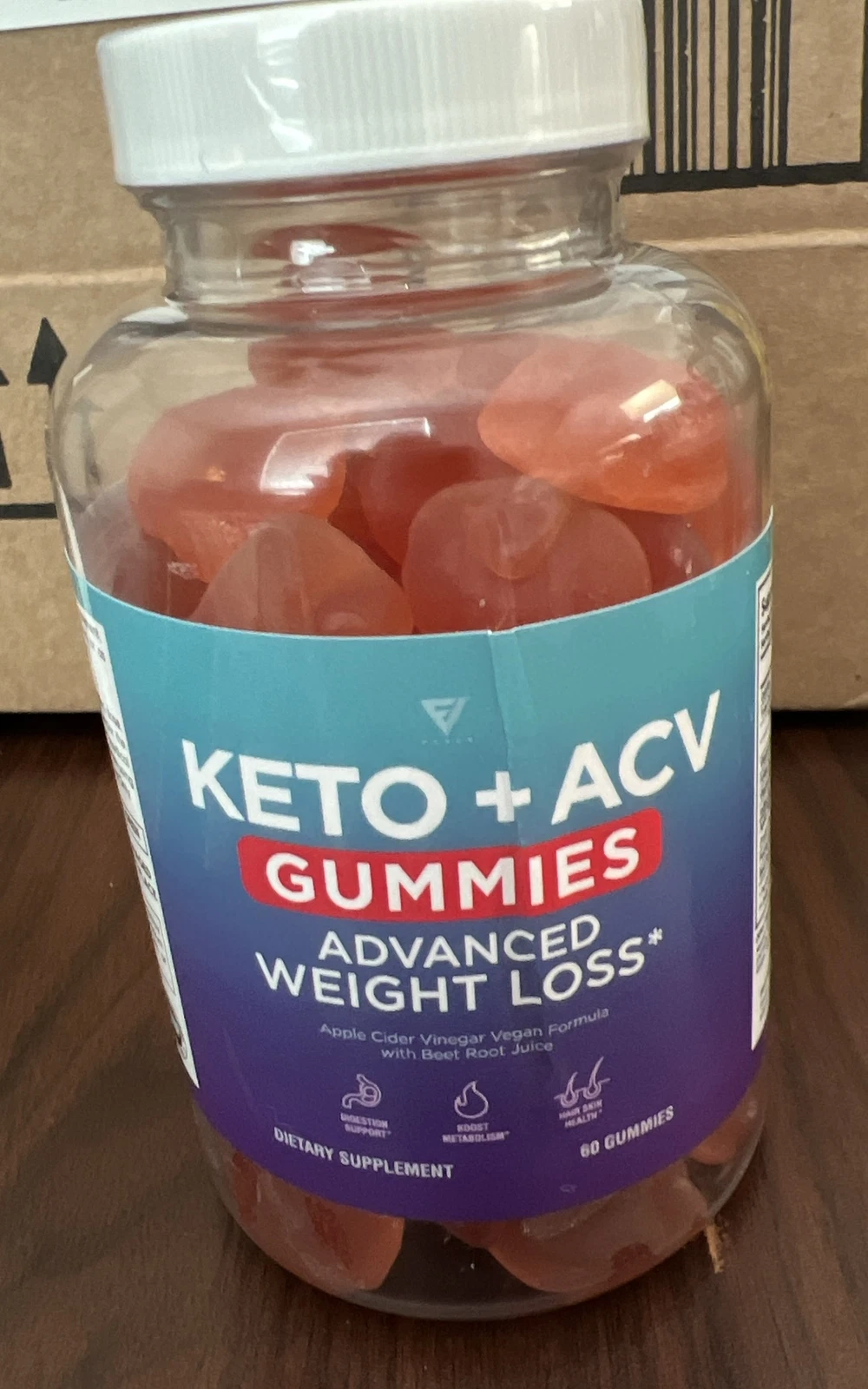 KETO + ACV GUMMIES ADVANCED WEIGHT LOSS EXP 5/25