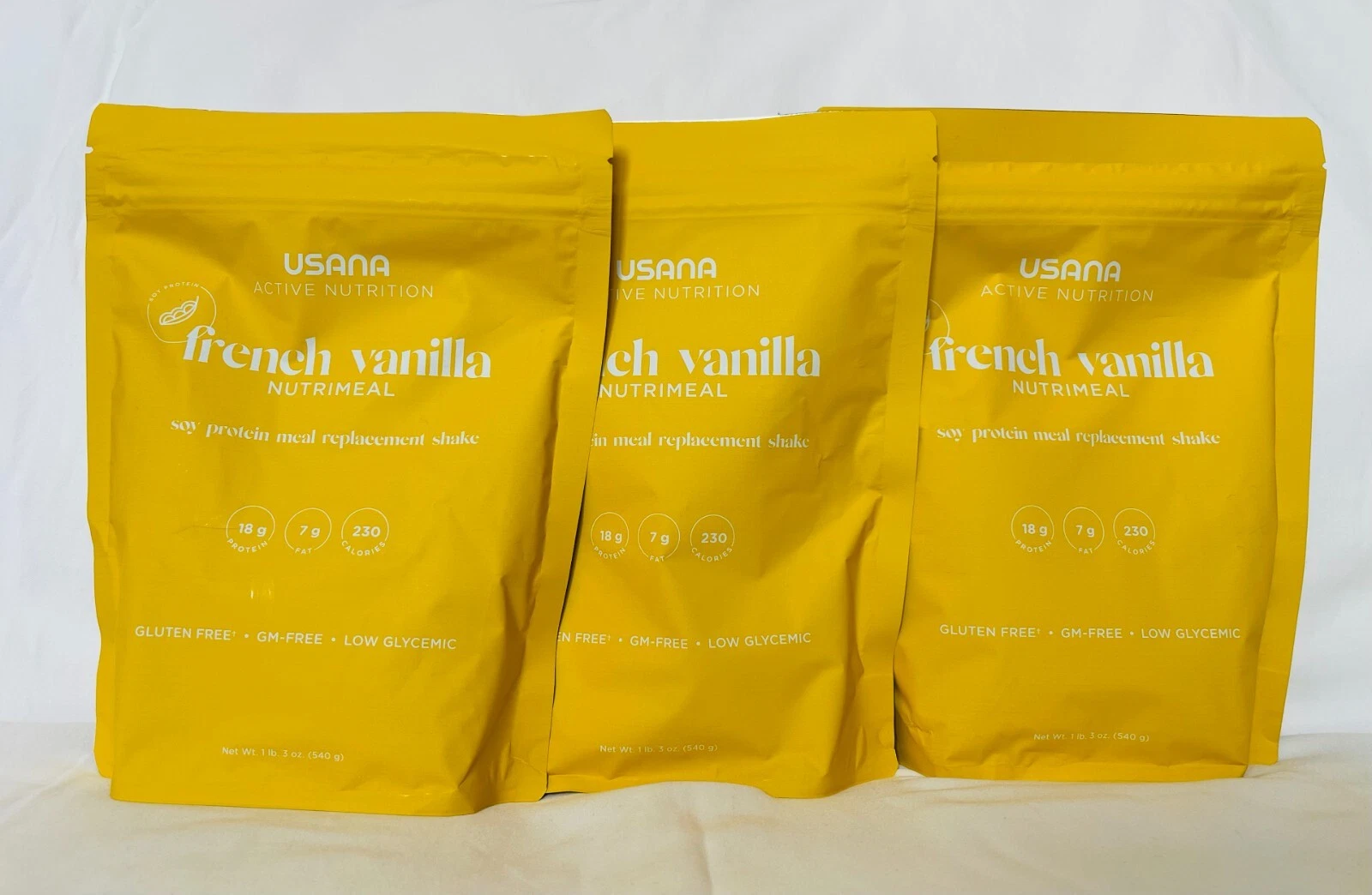 USANA Nutrimeal Meal Replacement Shake - French Vanilla(3 packs) Exp:10/26