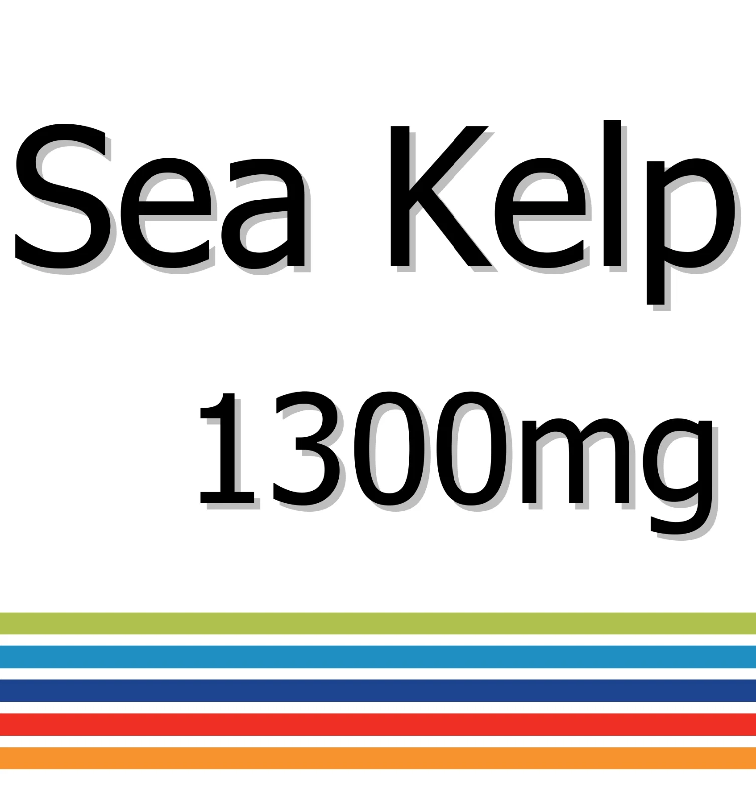 Sea Kelp 1300mg x 30 Tablets - ImmuneBoost