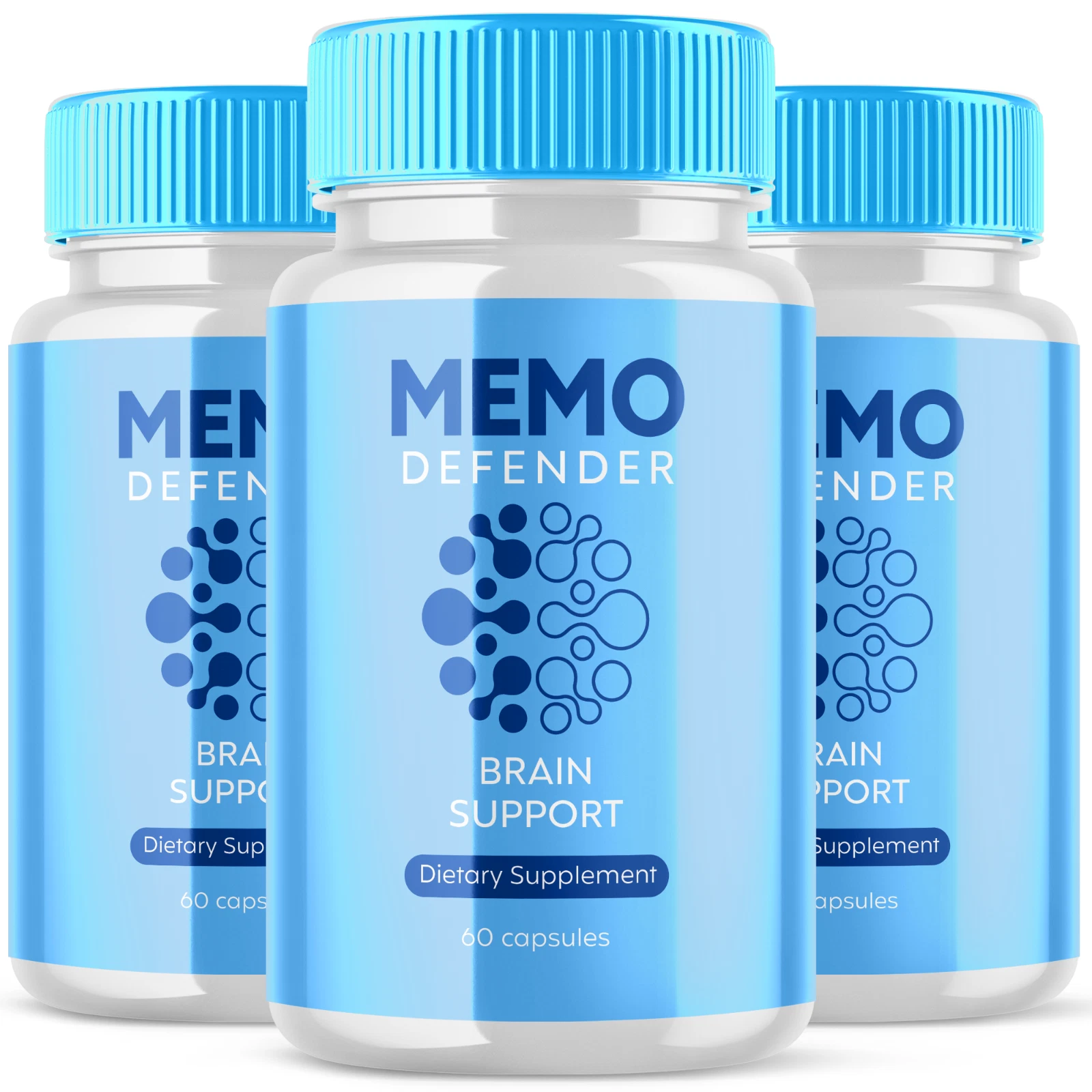 Memo Defender Brain Max Support Supplement Pills Advanced Formula 180 Capsules