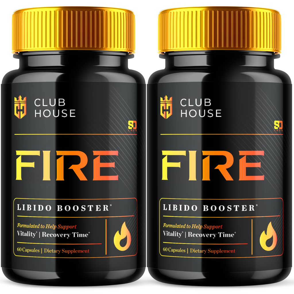 Clubhouse Fire - Boost Stamina and Daily Energy for Men (2 Pack)