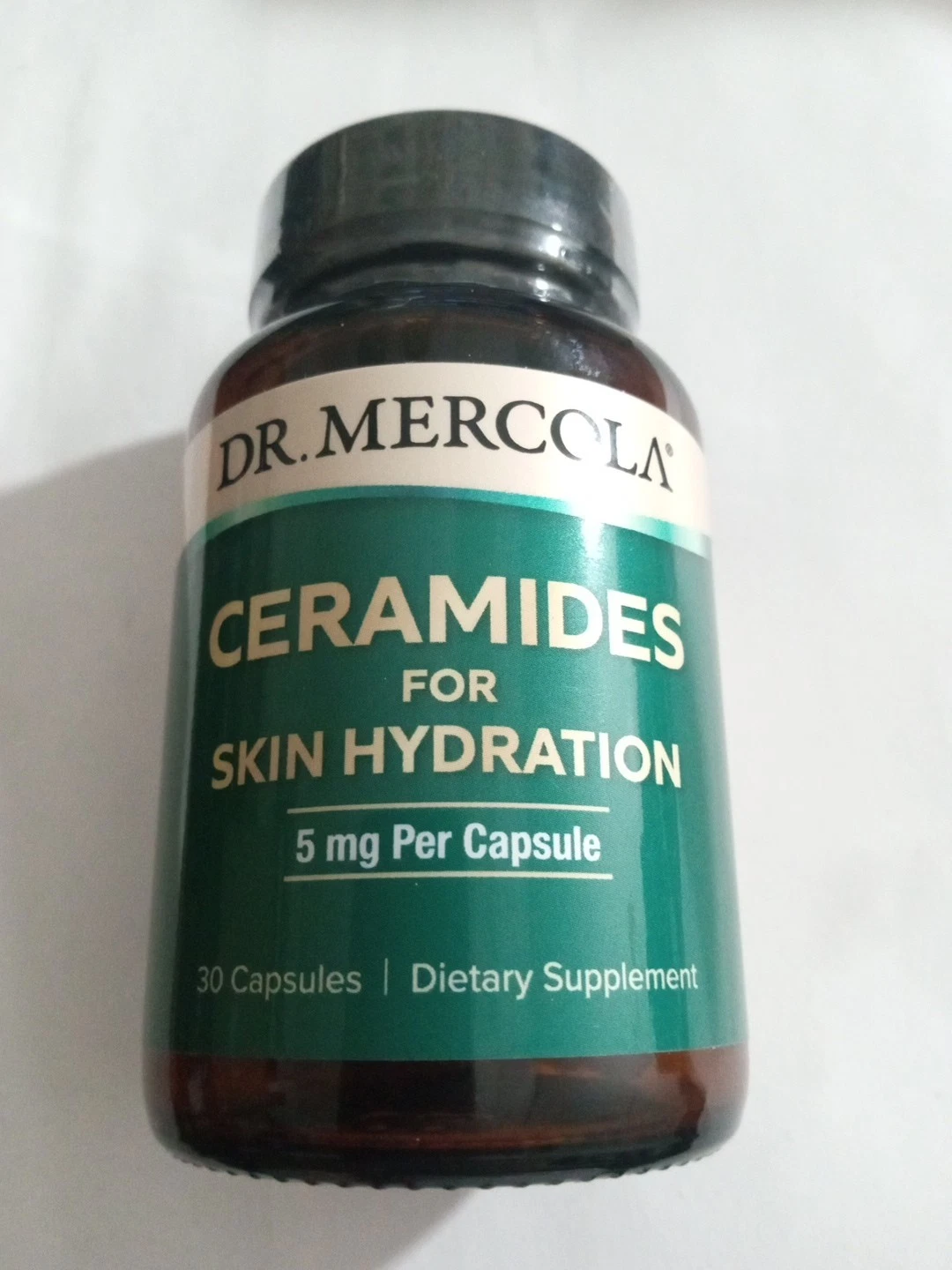 Dr. Mercola Ceramides for Skin Hydration 5 mg - 30 Capsules